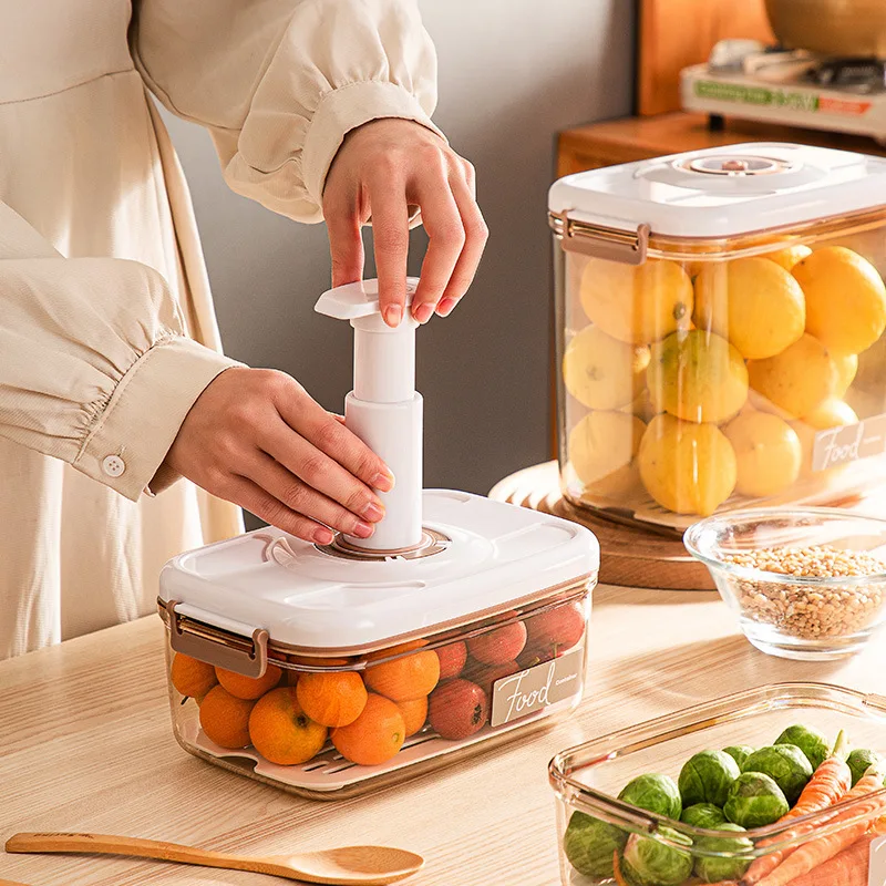 Food Storage Vacuum Containers - Pojemnik próżniowo zamykany, domowy pojemnik do