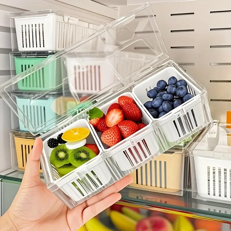 Food Storage Vault - Pojemniki do przechowywania żywności z przegródkami,