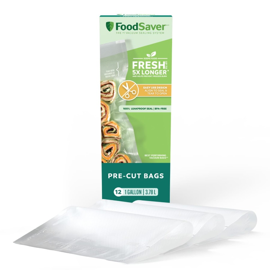 Food Storage Bags Reusable - Worki do pakowania próżniowego o pojemności