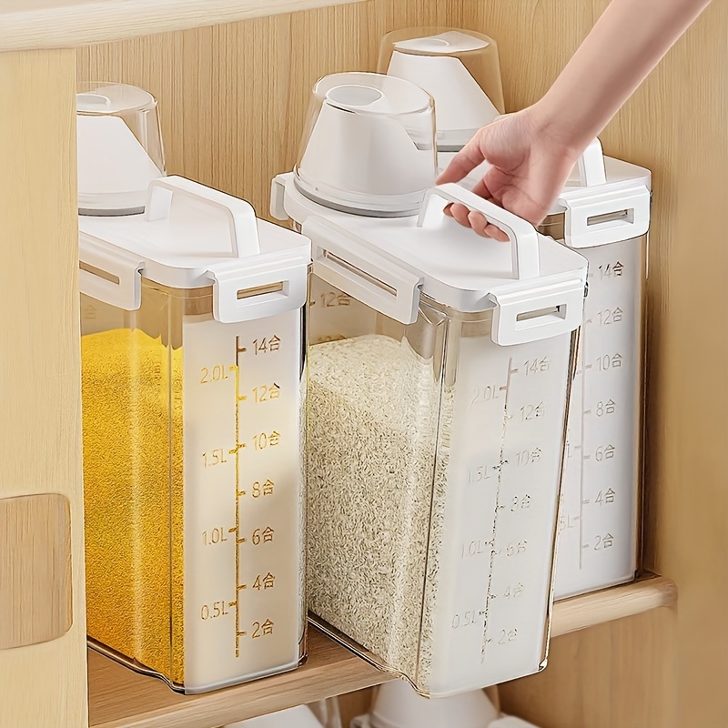 Food Storage Jar Set - 1 szt. Pojemnik do przechowywania, domowy,