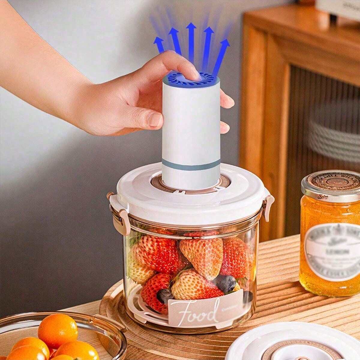 Food Storage Vacuum Containers - 1 Pojemnik kuchenny do próżniowego pakowania