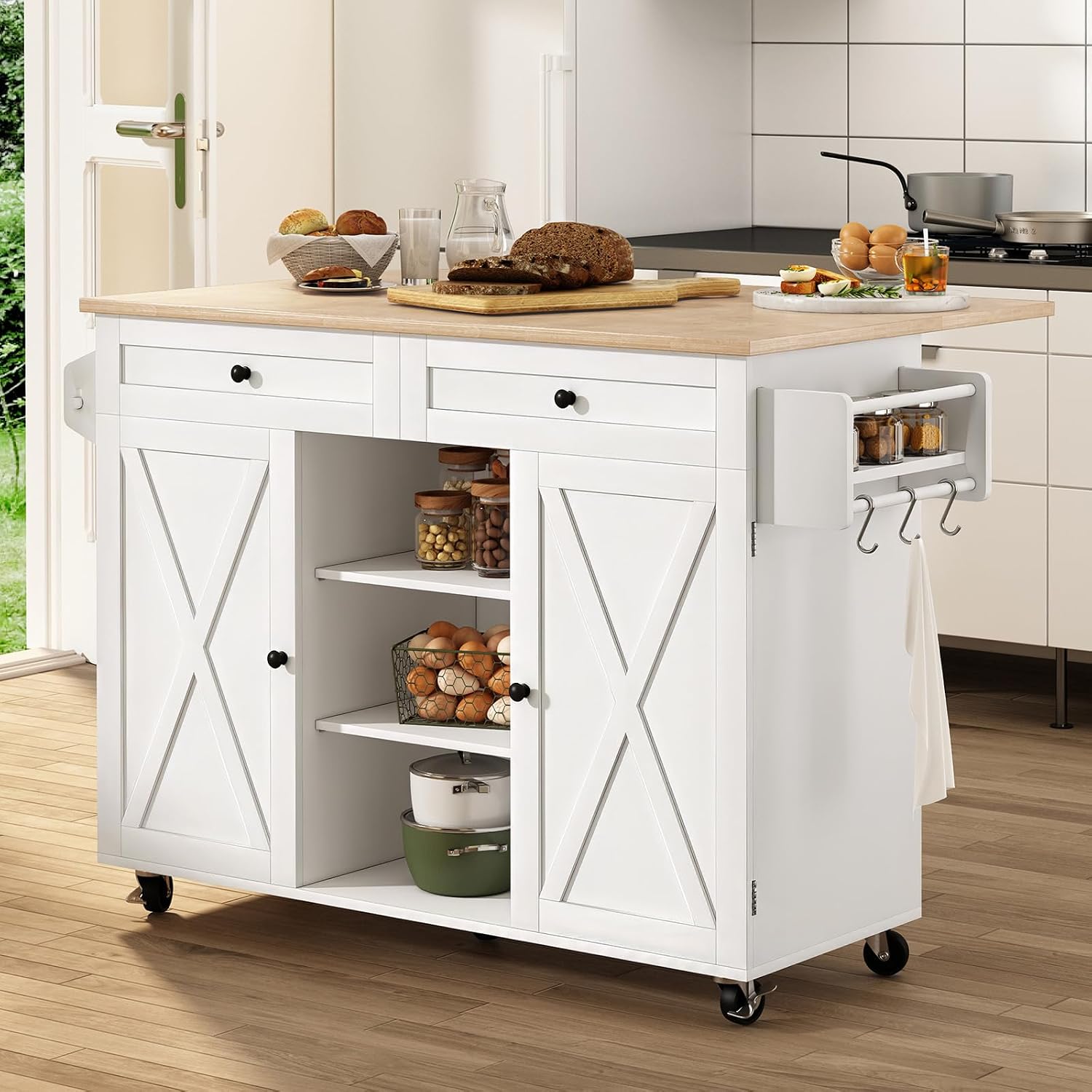 Food Storage On Wheels - Wysuwany wysypiany