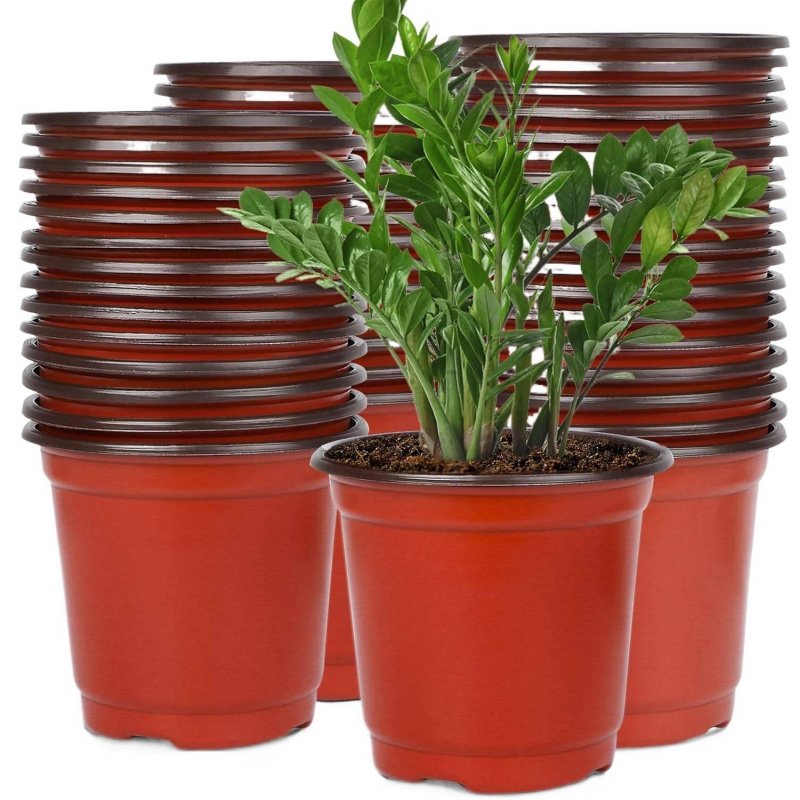 Food Storage Plants - Elastyczne plastikowe doniczki do sadzonek 4-6