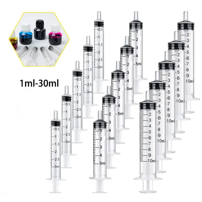 Food Storage Without Plastic - Strzykawki jednorazowe 5ml/10ml Strzykawki bez igły