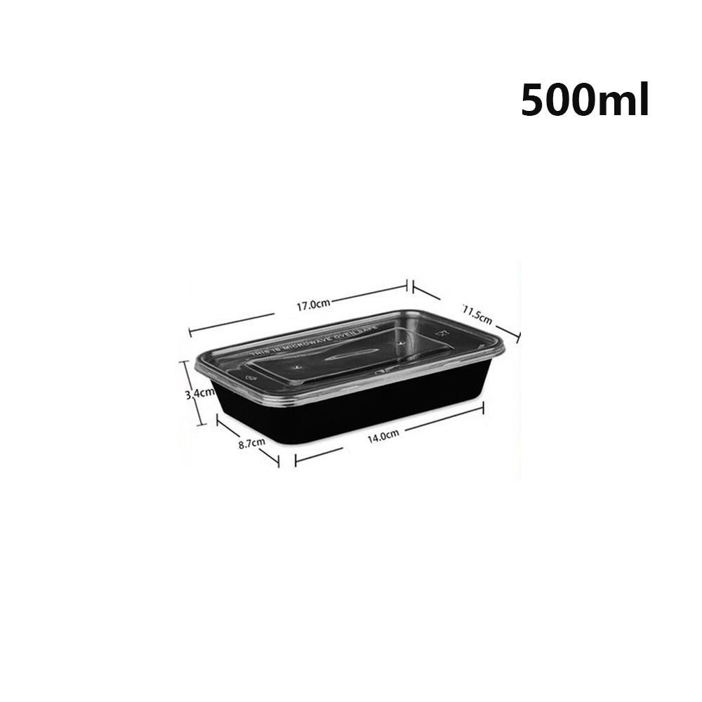 Food Storage Without Plastic - 5 sztuk/zestaw Nowe plastikowe jednorazowe pojemniki