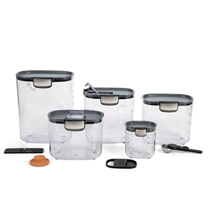 Food Storage Containers Set - Zestaw szczelnych pojemników do przechowywania żywności,