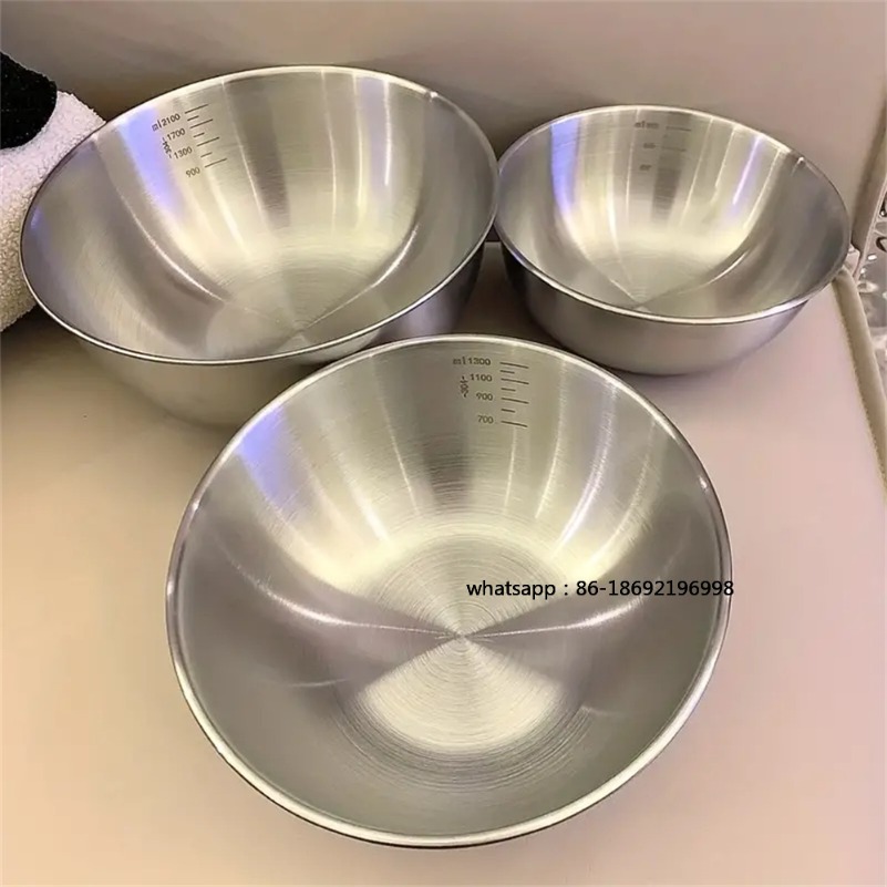 Food Storage Essentials - Zestaw misek ze stali nierdzewnej 1-3,