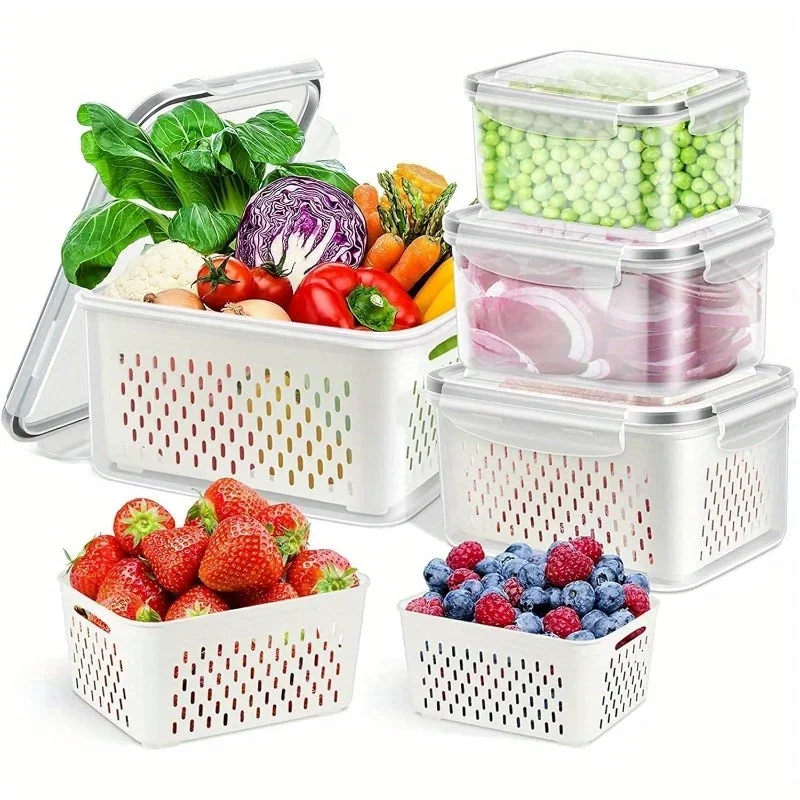 Food Storage Jar Set - Zestaw pojemników do przechowywania żywności w