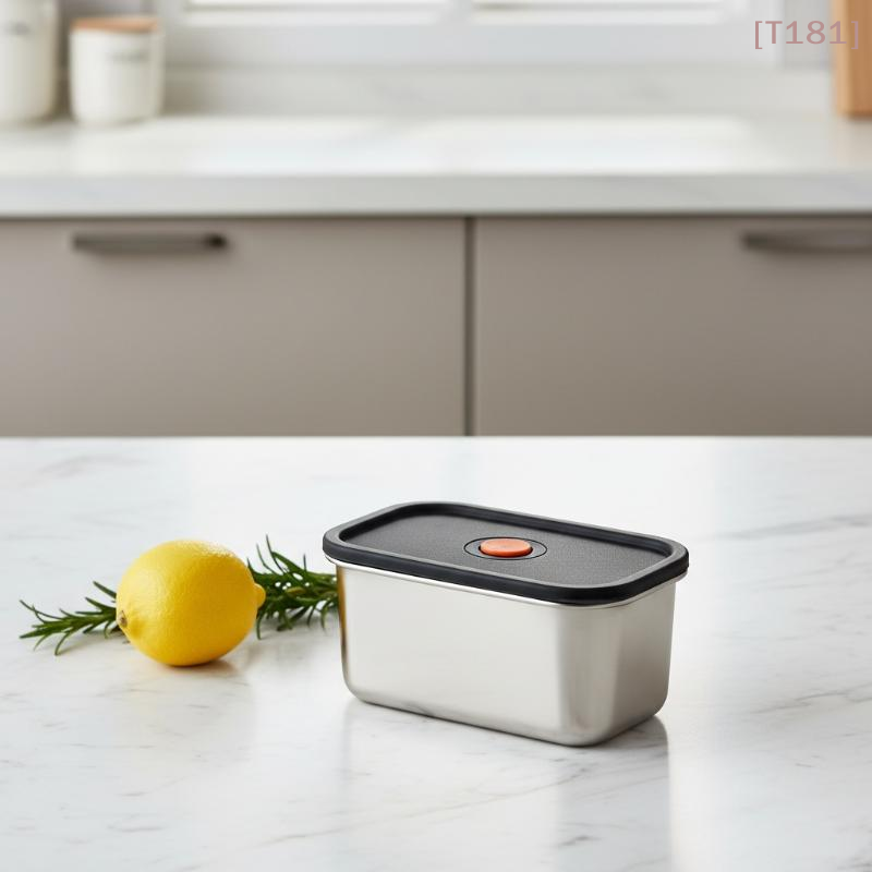 Food Storage Jar Set - Zestaw 4 pojemników na żywność ze