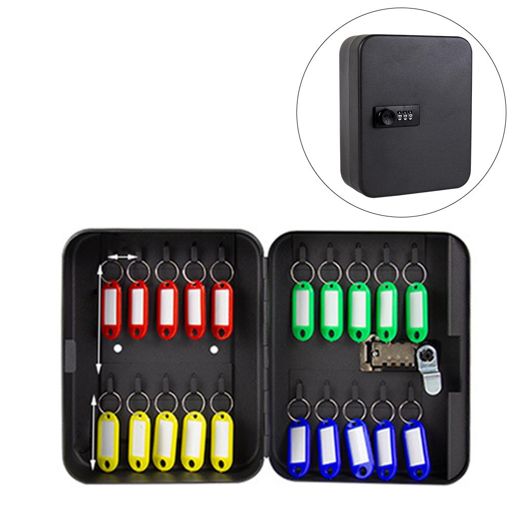 Food Storage Box With Lock And Key - Żelazna szafka na klucze z zamkiem
