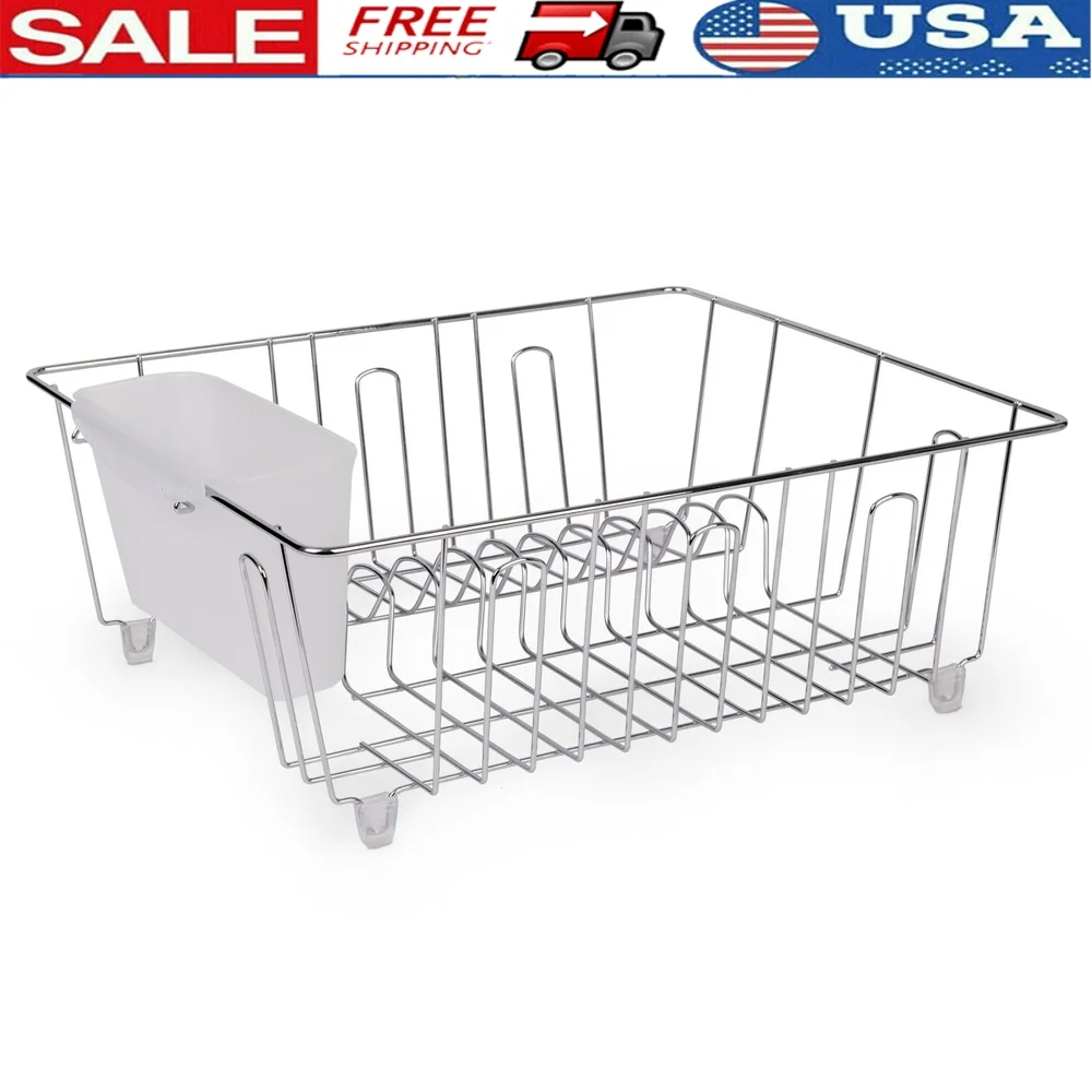 Food Storage Organiser - Mały ociekacz na naczynia z drutu,