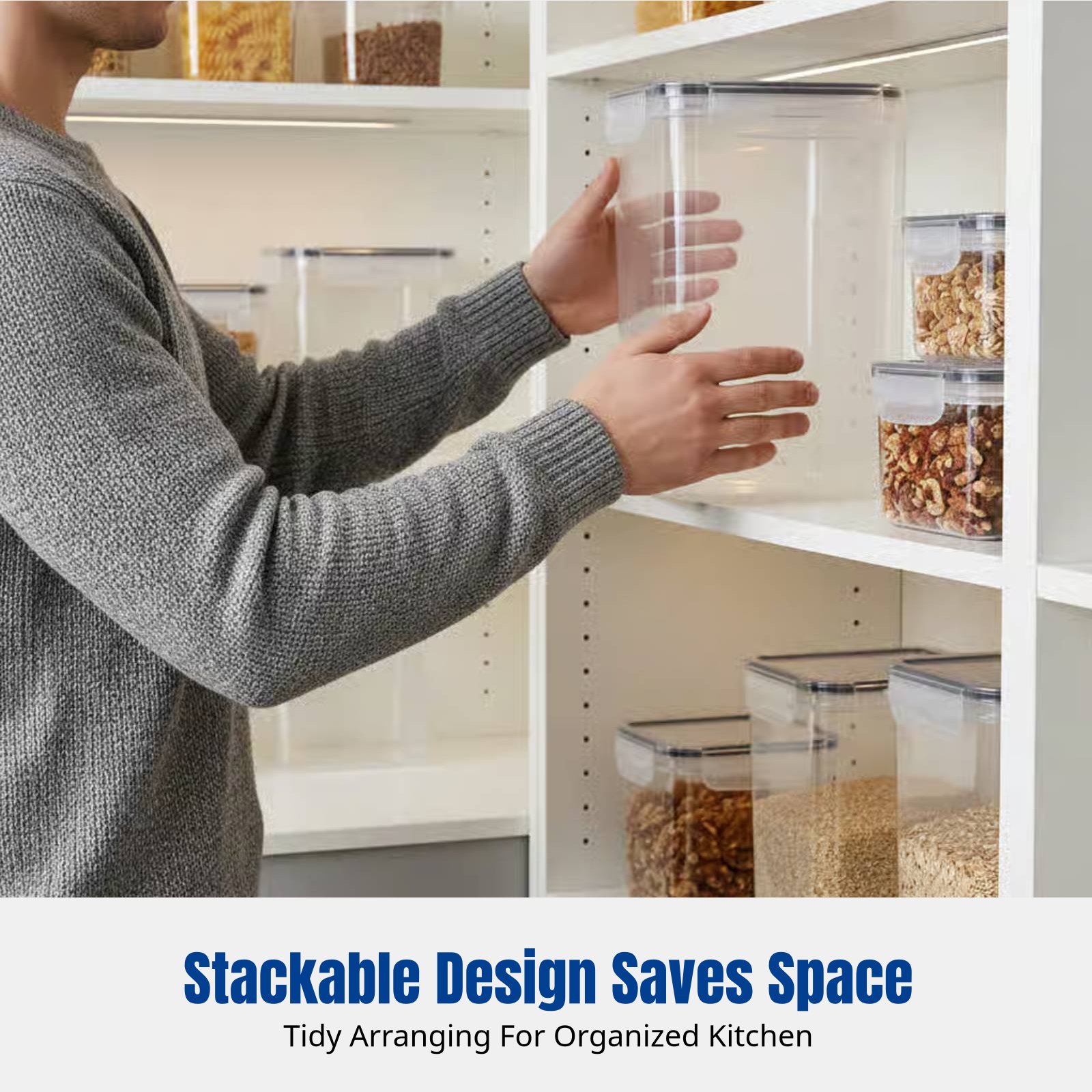 Zestaw szczelnych pojemników d – Food Storage Containers Set recenzja i cena