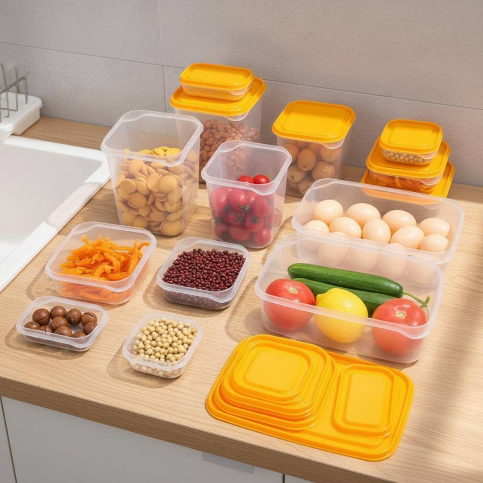 17-częściowy zestaw pojemników – Food Storage Containers Set recenzja i cena