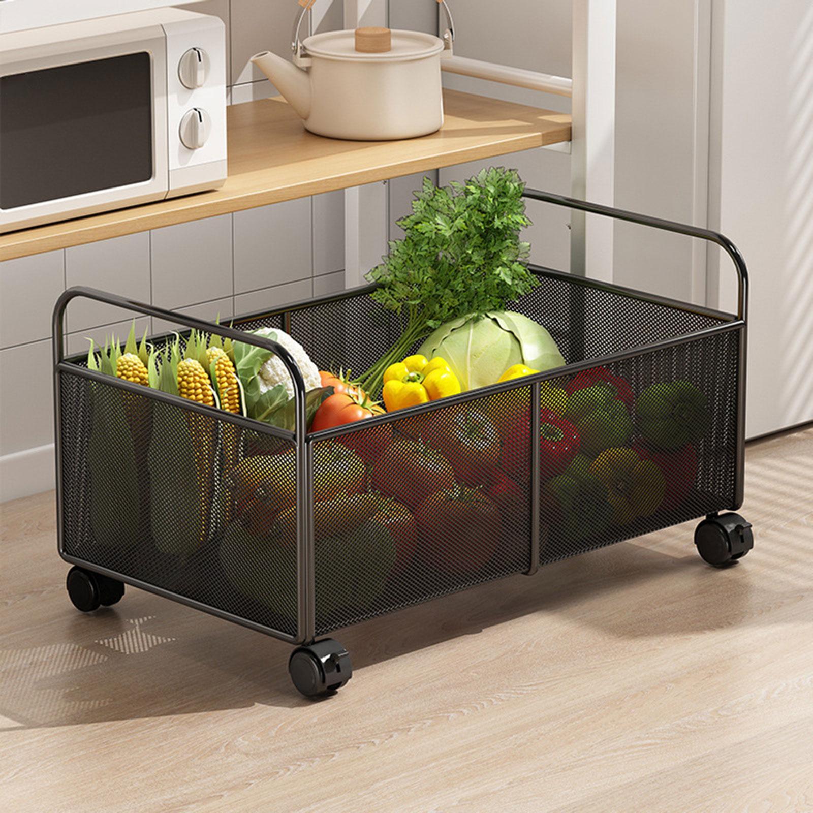 Rustykalny kosz z żelaznej sia – Food Storage On Wheels recenzja i cena