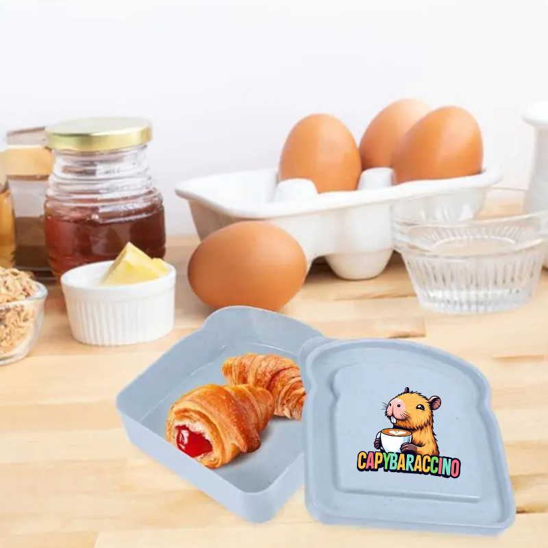 Pojemnik na kanapki z kapibarą – Food Storage Box Plastic recenzja i cena