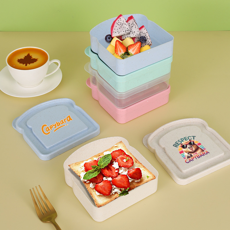 Pojemnik na kanapki z kapibarą – Food Storage Box Plastic recenzja i cena