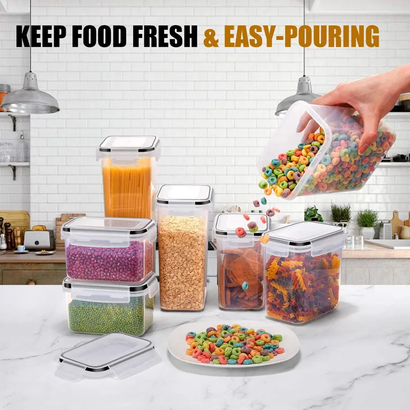 7-częściowy zestaw pojemników  – Food Storage Jar Set recenzja i cena
