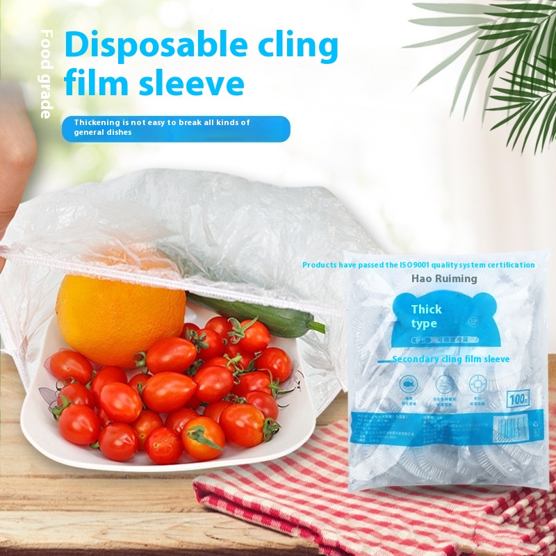 100 szt. Jednorazowa folia na  – Food Storage Plastic Bag recenzja i cena