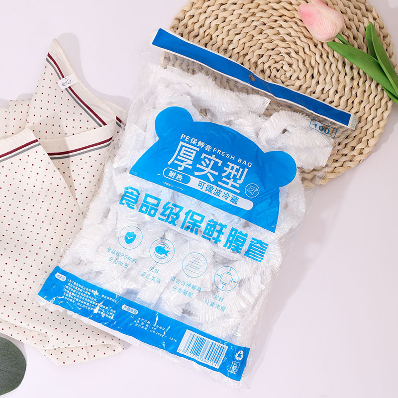 100 szt. Jednorazowa folia na  – Food Storage Plastic Bag recenzja i cena