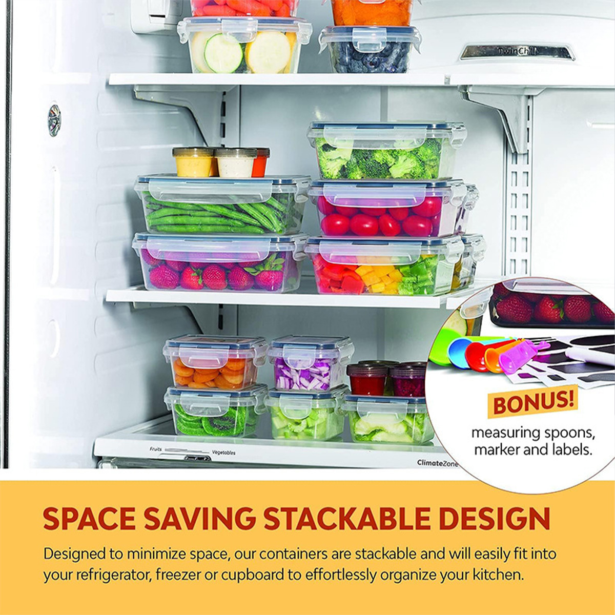 Zestaw pojemników do przechowy – Food Storage Containers Set recenzja i cena
