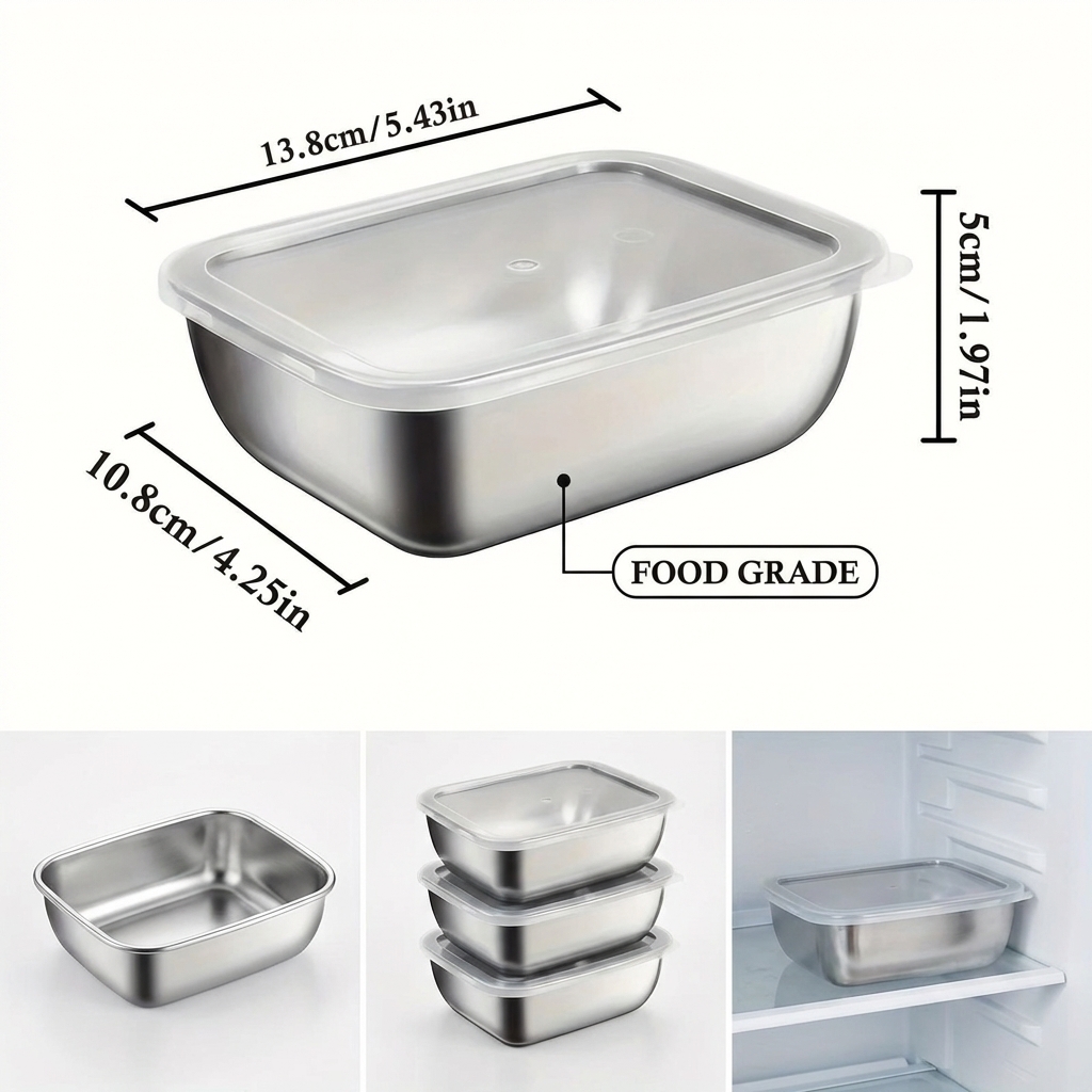 5 szt. Pojemniki na żywność ze – Food Storage Jar Set recenzja i cena
