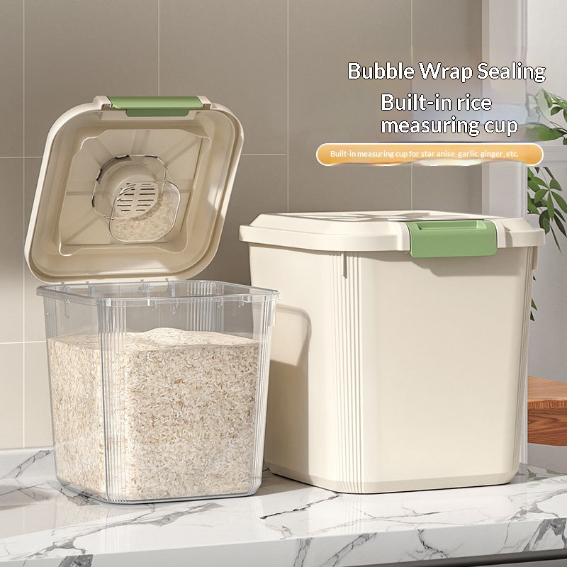 1 szt. Przezroczysty dozownik  – Food Storage On Wheels recenzja i cena