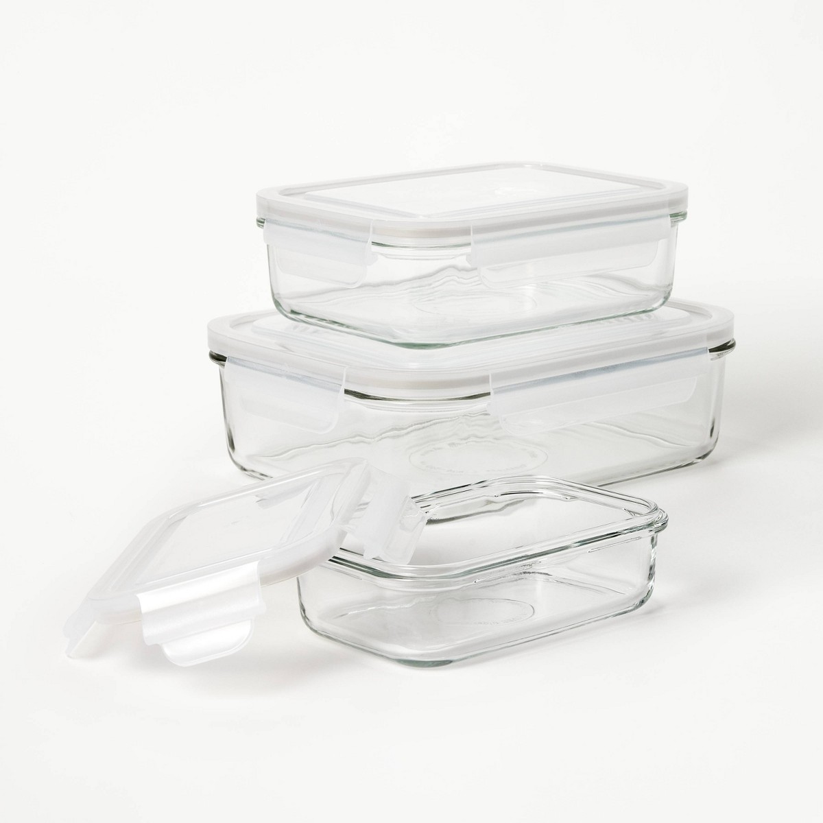 6 szt. (Zestaw 3 szt.) Szklane – Food Storage Containers Set recenzja i cena