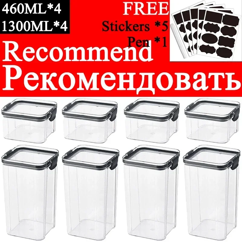 460-1800ml Zestawy do układani – Food Storage Jar Set recenzja i cena