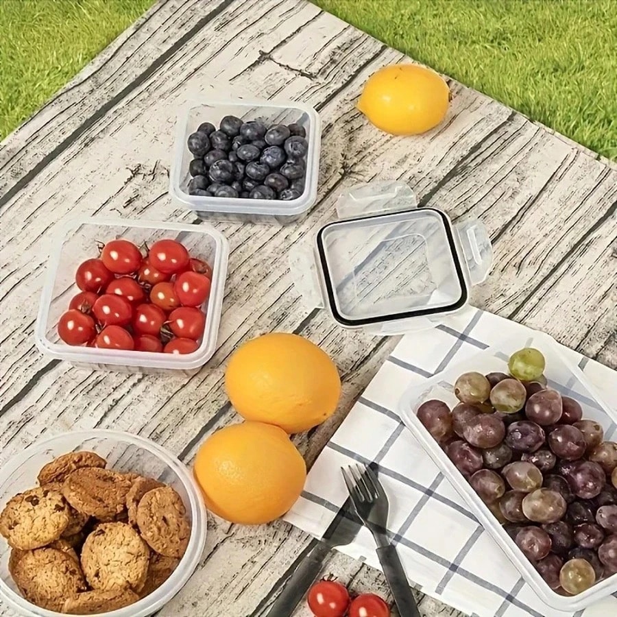 12 plastikowych, szczelnych po – Food Storage Box Plastic recenzja i cena