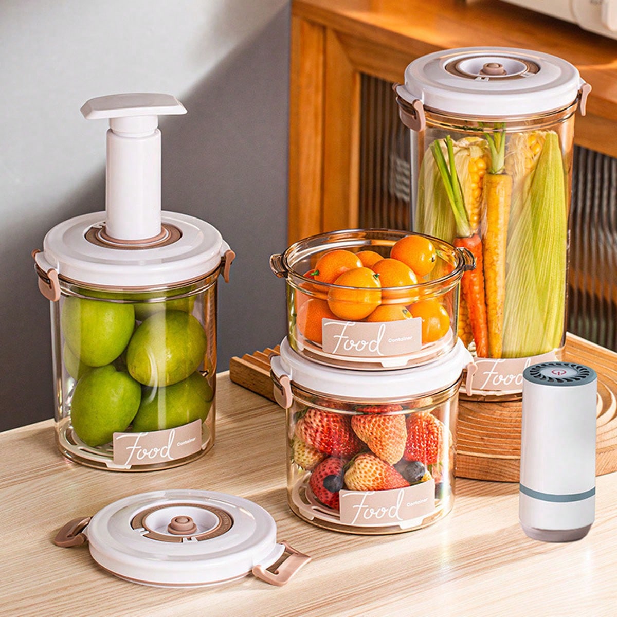 1 Pojemnik kuchenny do próżnio – Food Storage Vacuum Containers recenzja i cena