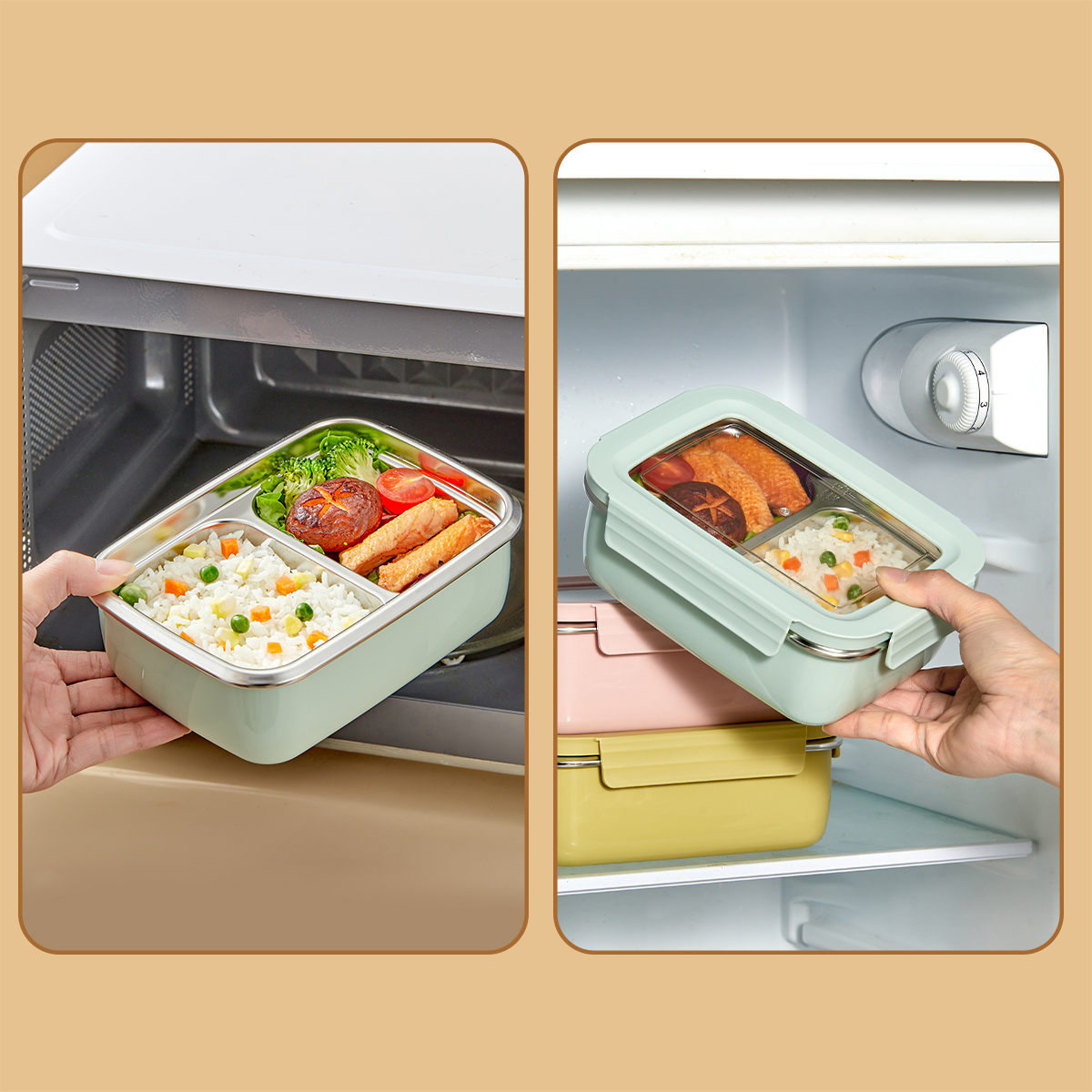 Pojemnik na lunch z mikrofalów – Food Storage Vault recenzja i cena