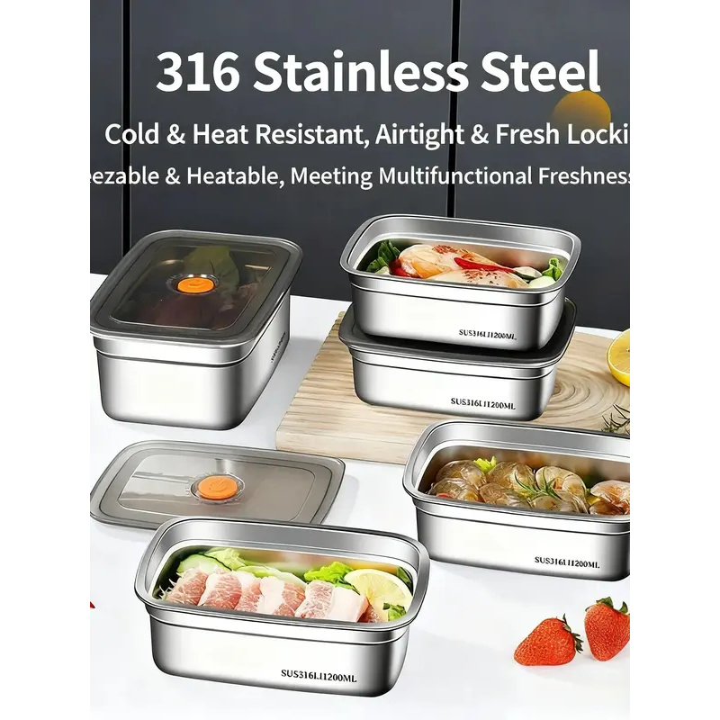 Pojemnik na lunch ze stali nie – Xxl Food Storage Container recenzja i cena