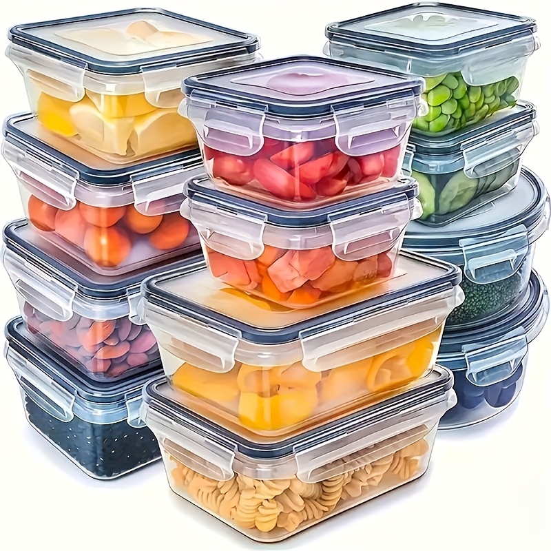 Zestaw 8 sztuk zawiera 4 pojem – Food Storage Containers Set recenzja i cena
