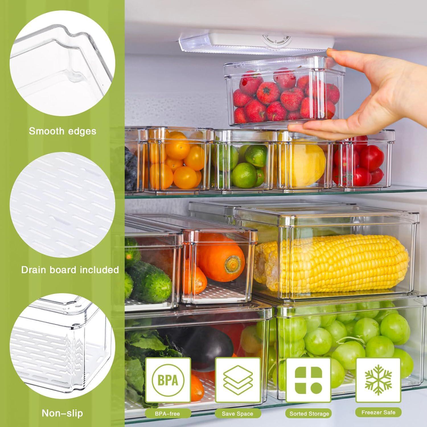 10/14 szt. Pojemniki do lodówk – Food Storage Without Plastic recenzja i cena