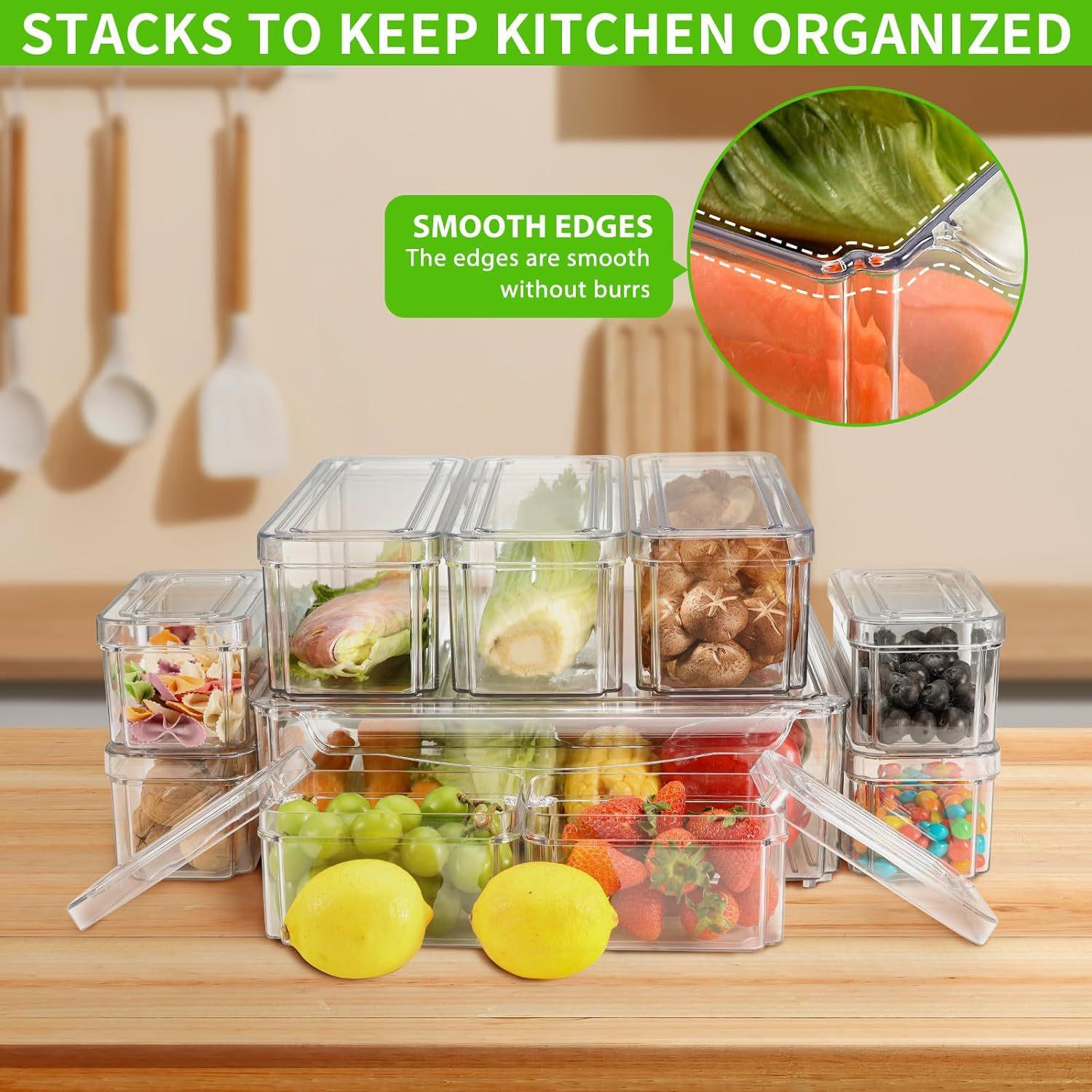 10/14 szt. Pojemniki do lodówk – Food Storage Without Plastic recenzja i cena