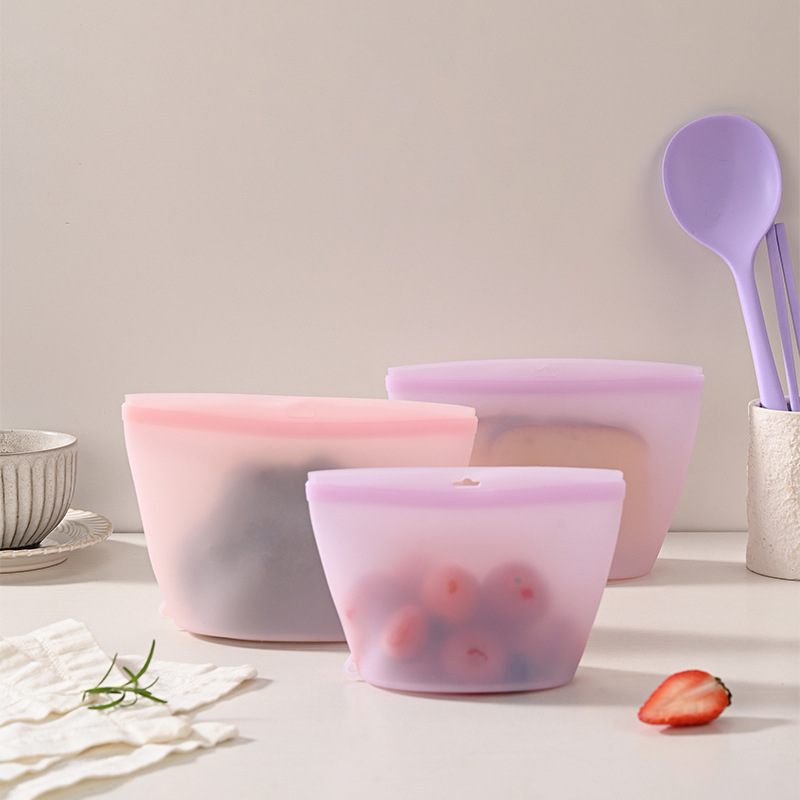 Samozamykające się silikonowe  – Food Storage Bags Reusable recenzja i cena