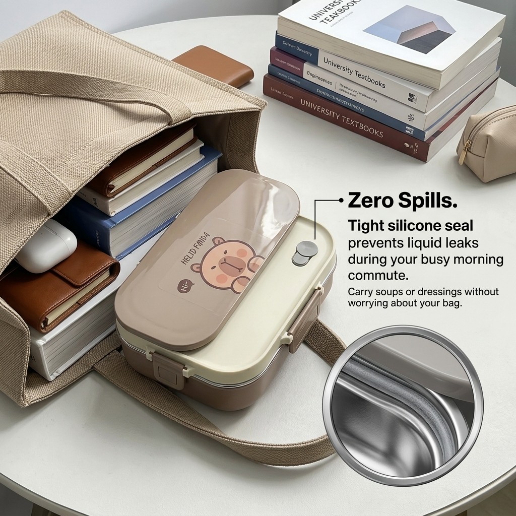 Zestaw pojemników na lunch ze  – Food Storage Vault recenzja i cena