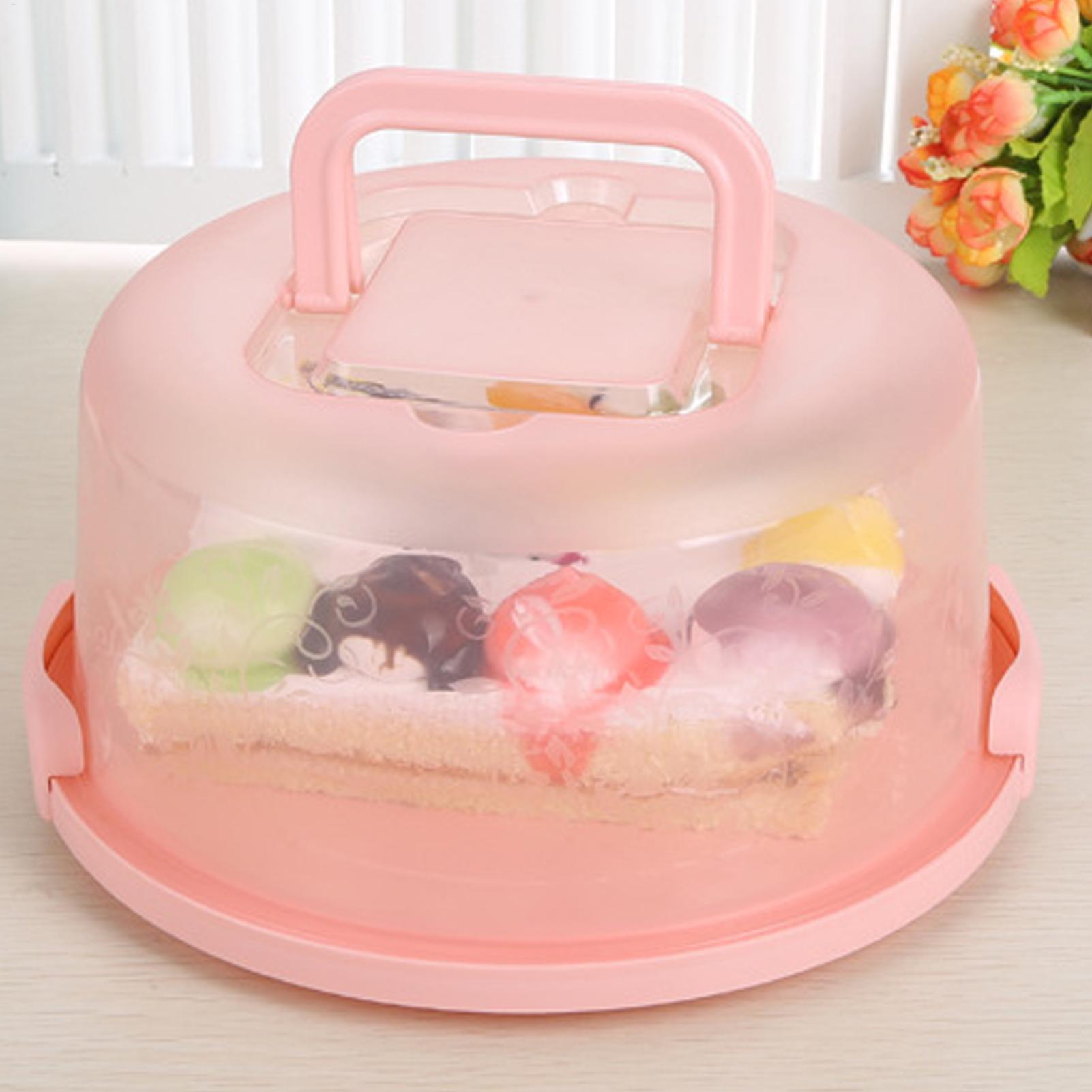 Przenośny pojemnik na ciasto,  – Food Storage Box Plastic recenzja i cena
