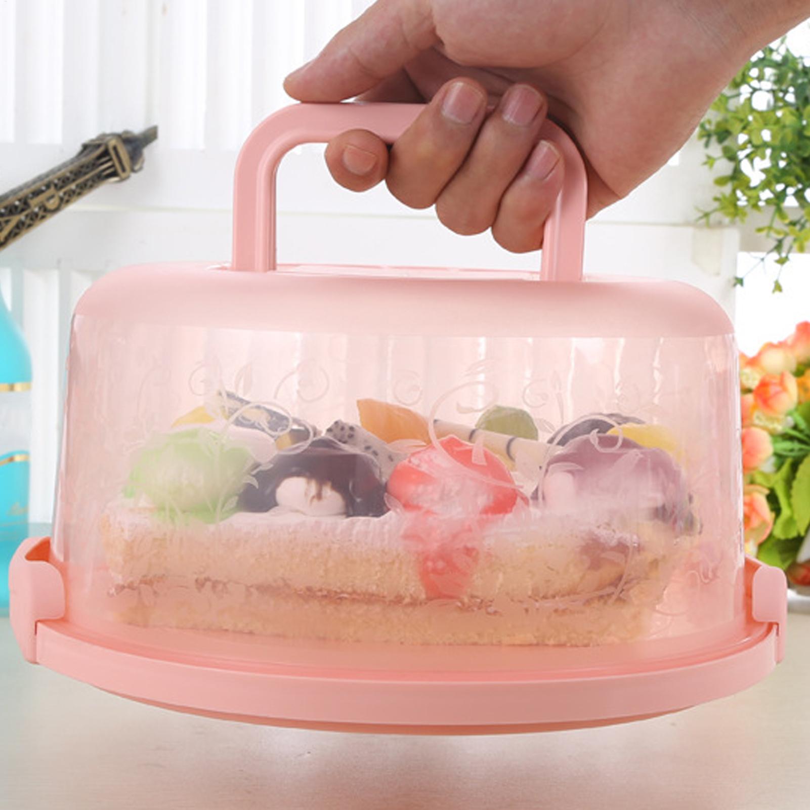 Przenośny pojemnik na ciasto,  – Food Storage Box Plastic recenzja i cena