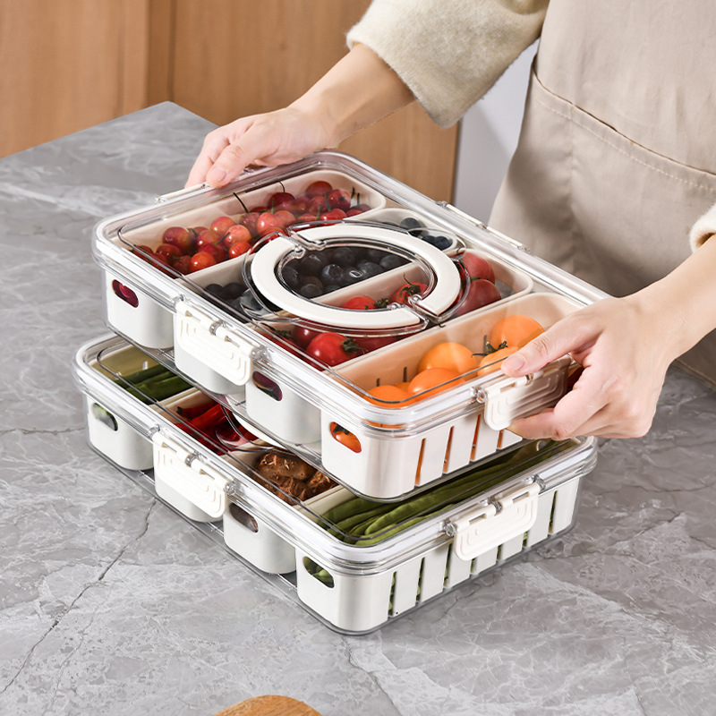 Podzielona taca do serwowania  – Food Storage Vault recenzja i cena
