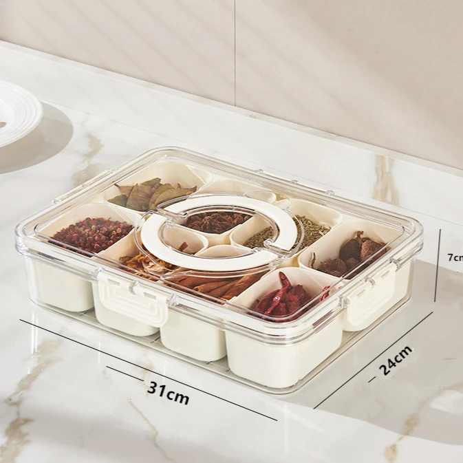 Podzielona taca do serwowania  – Food Storage Vault recenzja i cena