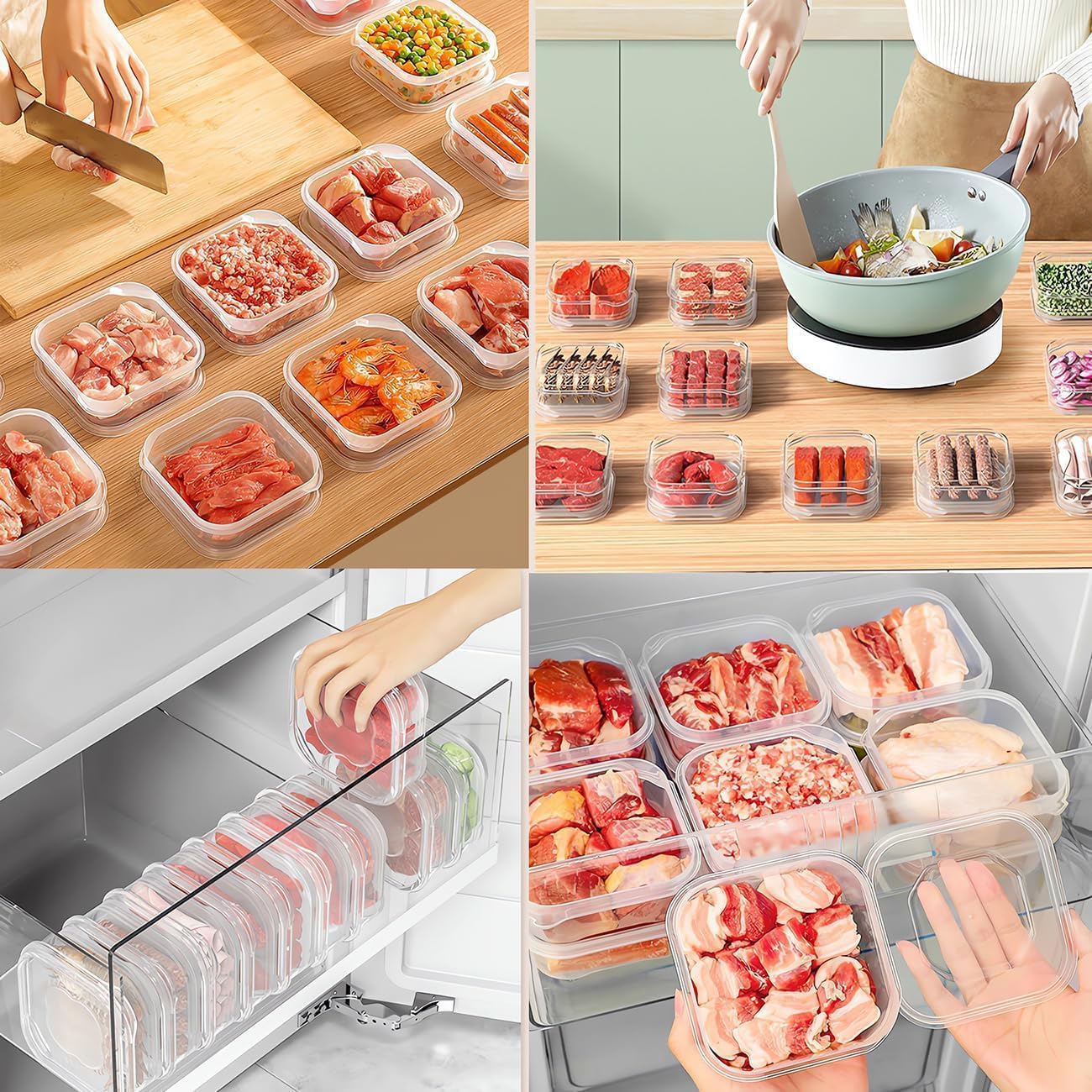 Pojemnik do przechowywania żyw – Food Storage Containers Plastic Box recenzja i cena
