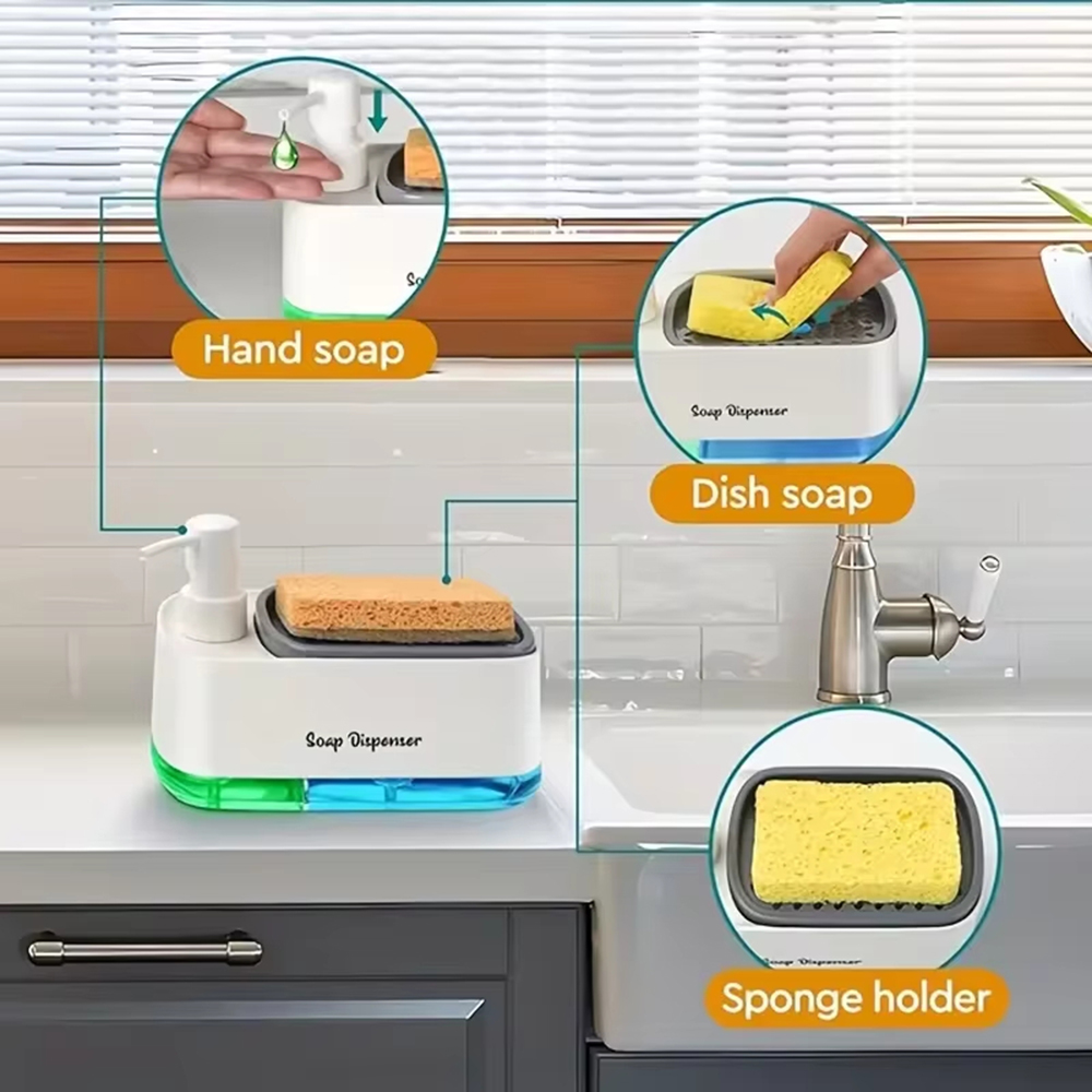 Zestaw 3 w 1: Dozownik do mydł – Food Storage Organiser recenzja i cena
