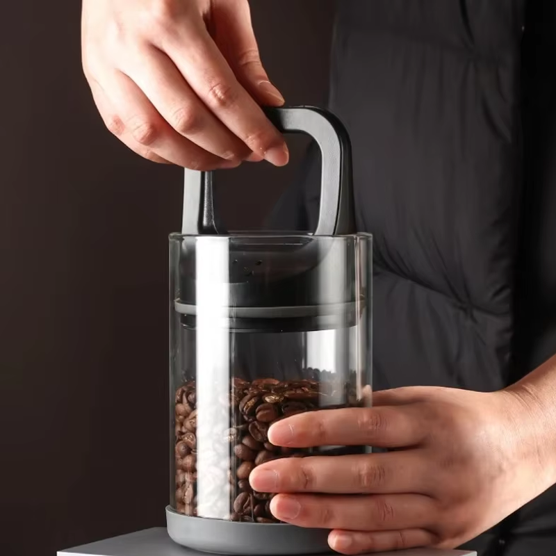 Pojemnik na kawę ziarnistą, sz – Food Storage Vacuum Containers recenzja i cena