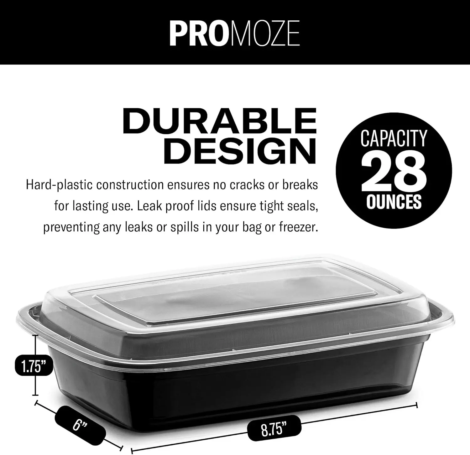 50 sztuk pojemników wielokrotn – Food Storage Without Plastic recenzja i cena