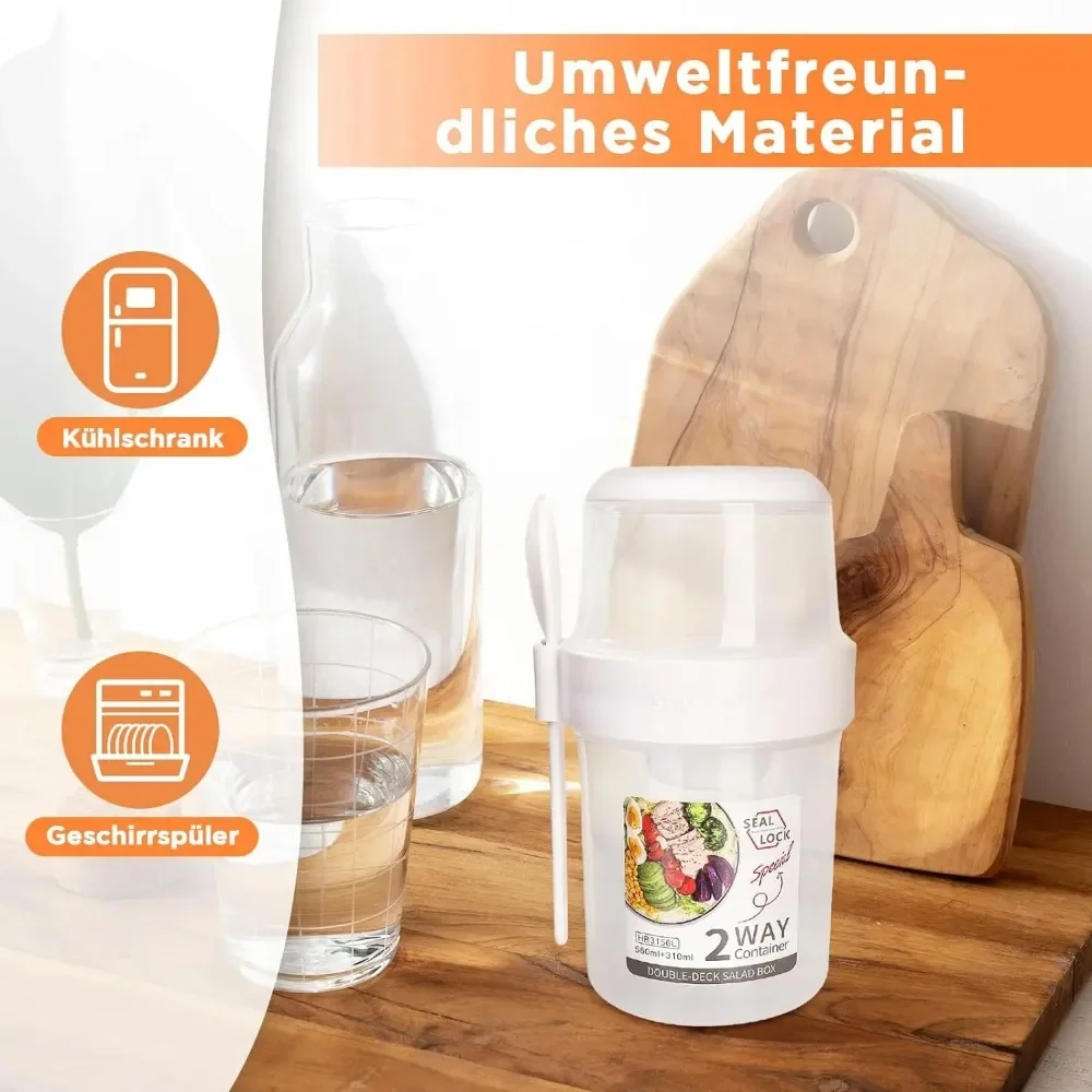 Zestaw pojemników na śniadanie – Food Storage Jar Set recenzja i cena