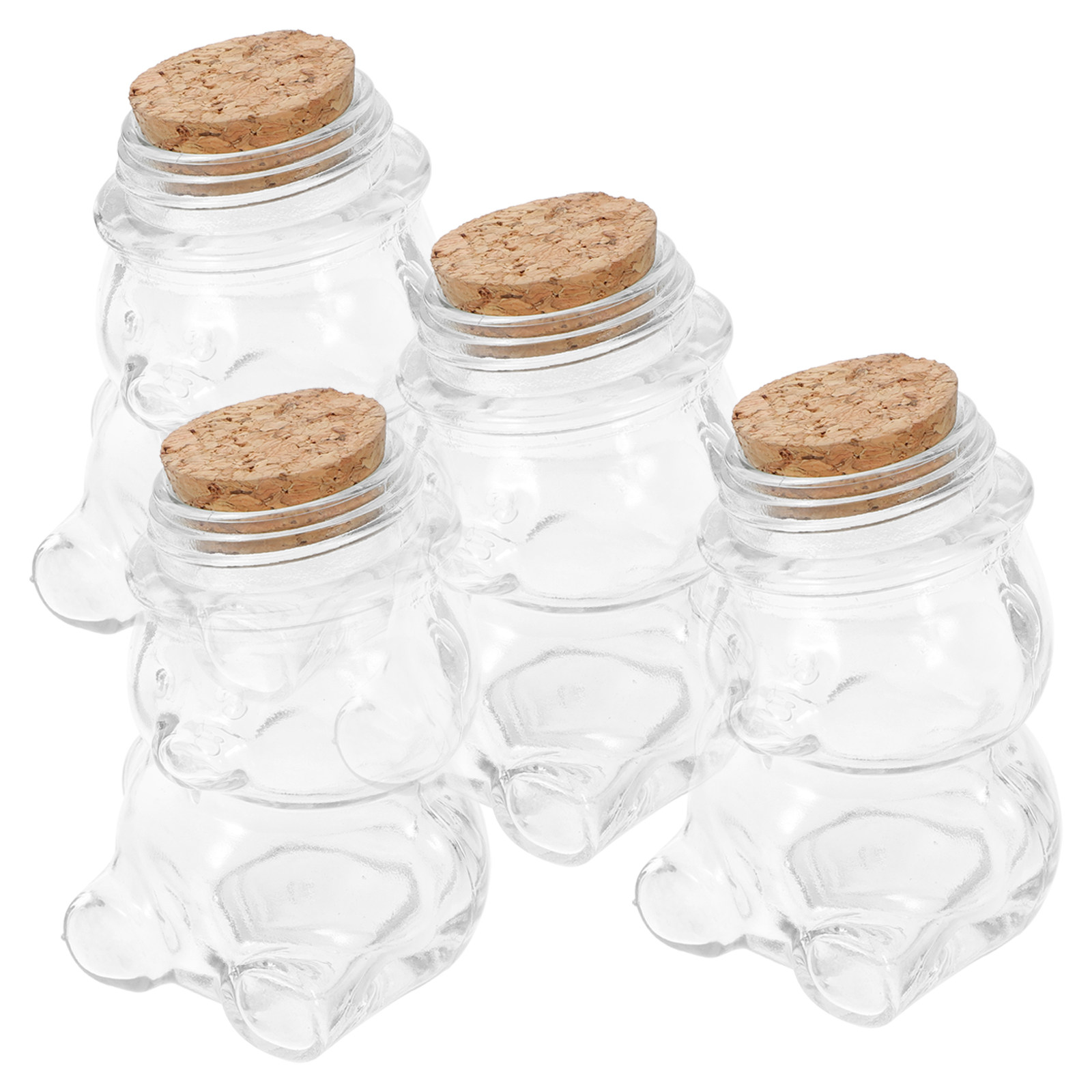 Zestaw 4 szklanych słoików na  – Food Storage Containers Set recenzja i cena
