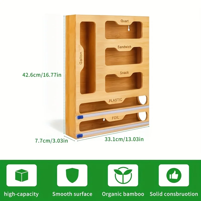 Półka kuchenna Dozownik folii  – Food Storage Organiser recenzja i cena