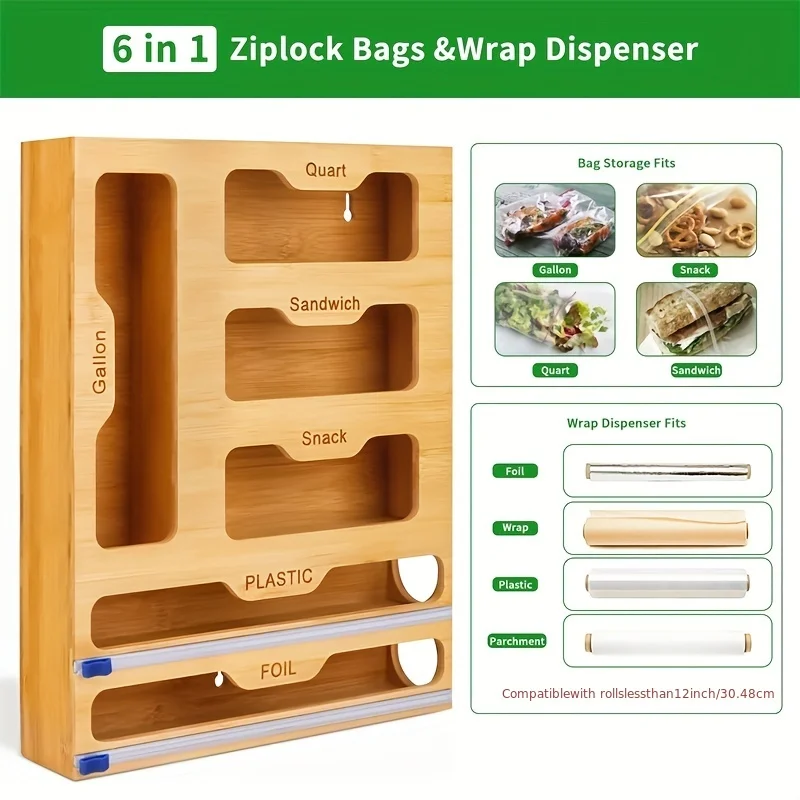 Półka kuchenna Dozownik folii  – Food Storage Organiser recenzja i cena