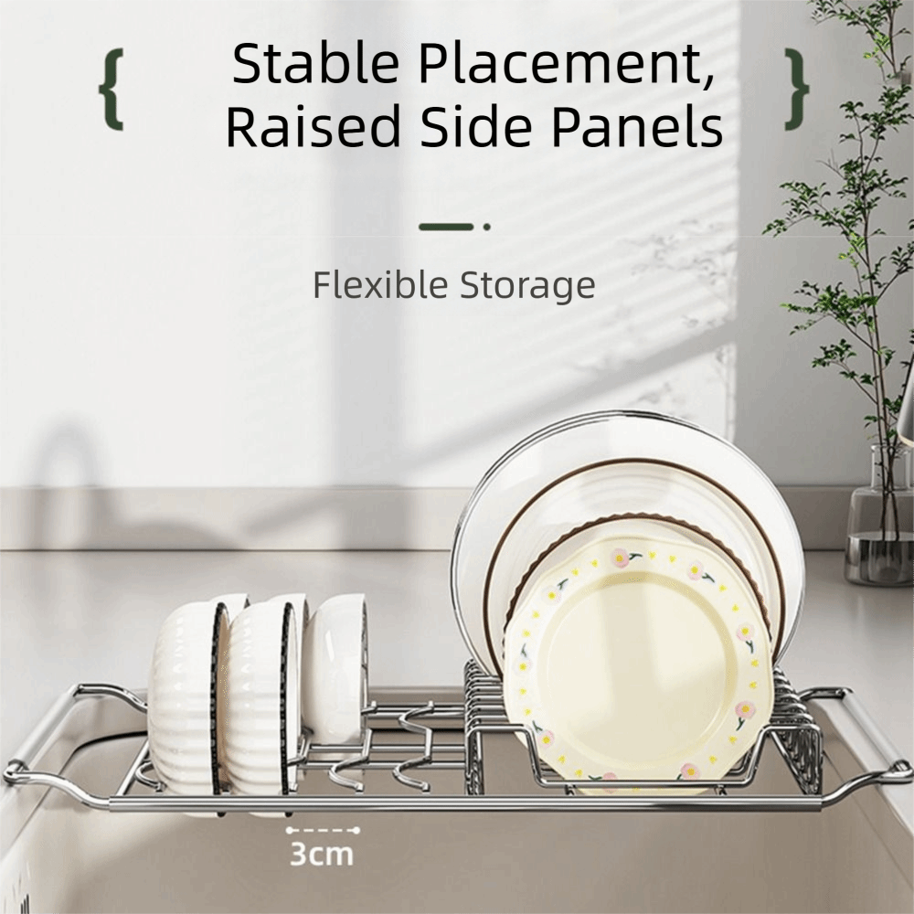 Stojak na naczynia ze stali ni – Food Storage Organiser recenzja i cena